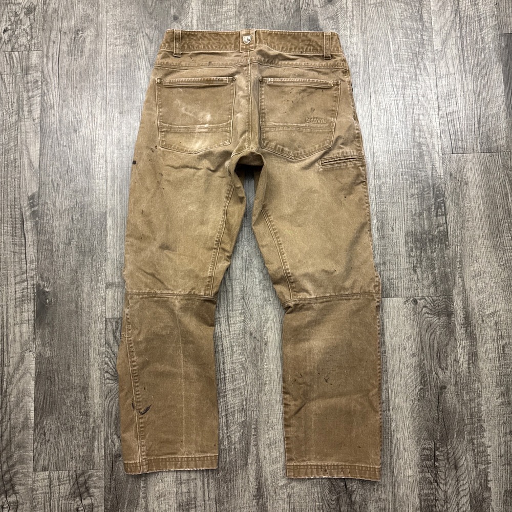 Kuhl Rydr Paint Splatter Distressed Work Hiking Pants Sz 32x29 - Picture 2 of 15